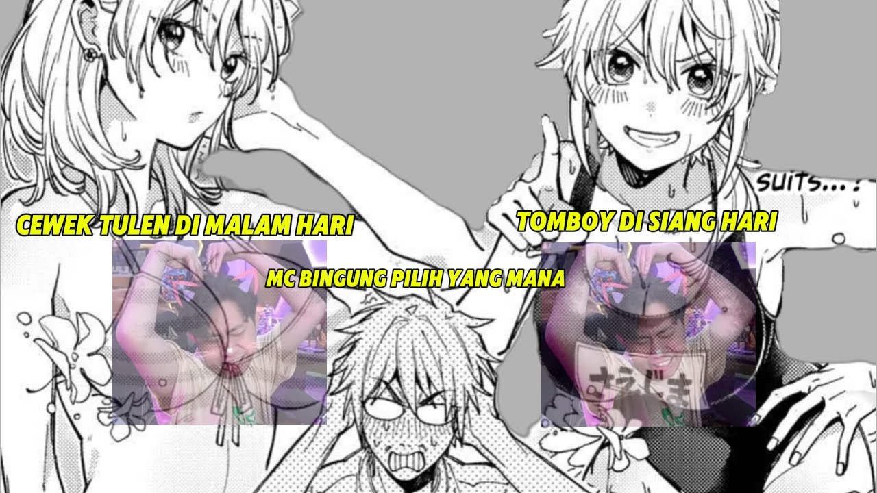 MC Bingung Ternyata Temen Tomboinya Ternyata Cewek Yang Cantik Dan Imut Banget | Manga Recap