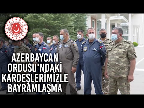 TurAz Kartalı Tatbikatına Katılan Personelimiz Azerbaycan Ordusu'ndaki Kardeşlerimizle Bayramlaştı