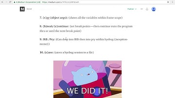 Byebug Demonstration