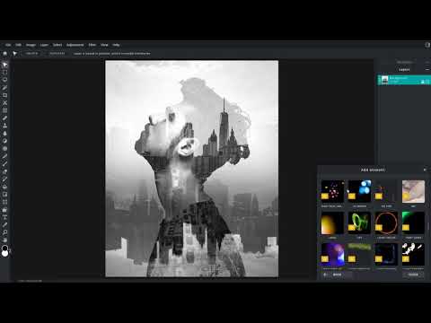 How To Create Double Exposure With Pixlr | Inky Deals