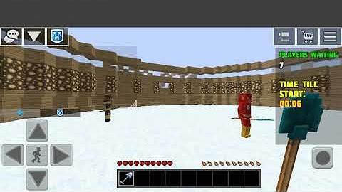 playing spleef planetcraft/planet of cubes @mandypoc  @NO1Simply