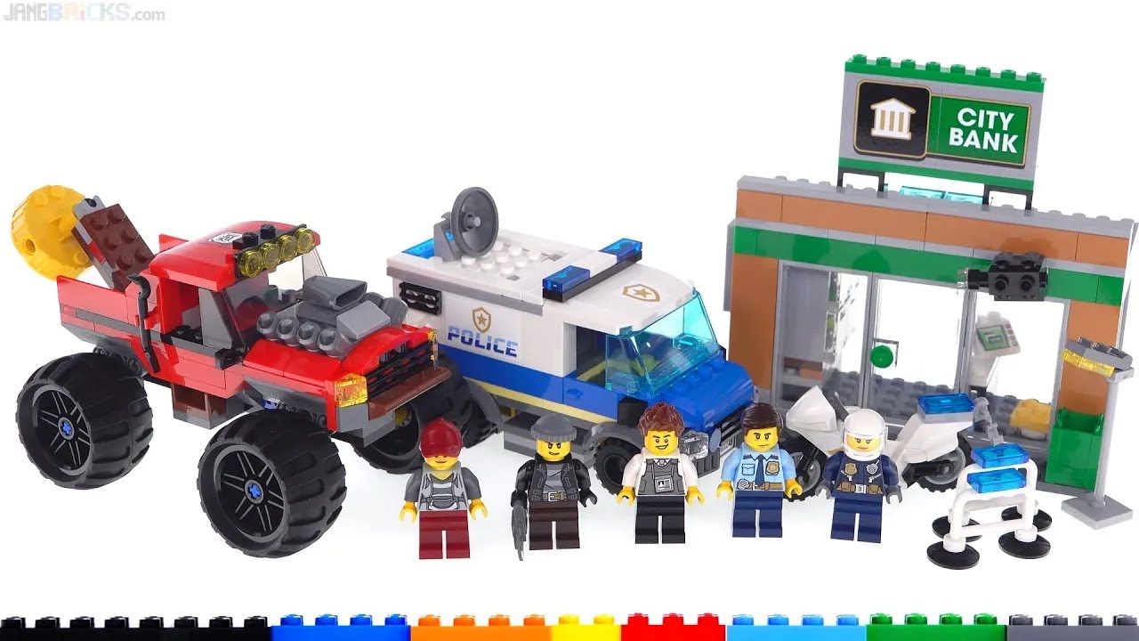 🔄 LEGO City Police Monster Truck Heist review! 60245 re upload
