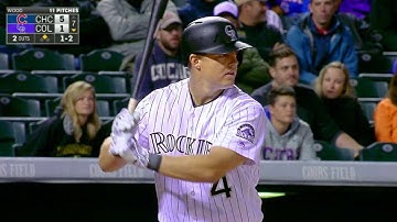 CHC@COL: Descalso scores on a throwing error