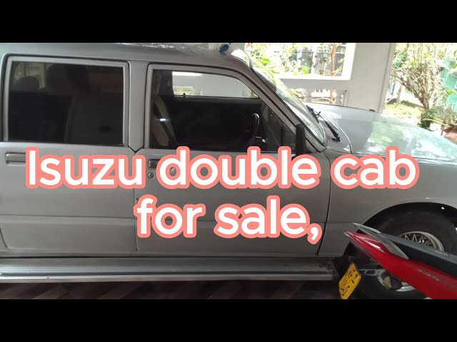 IZUZU double cab for sale class=