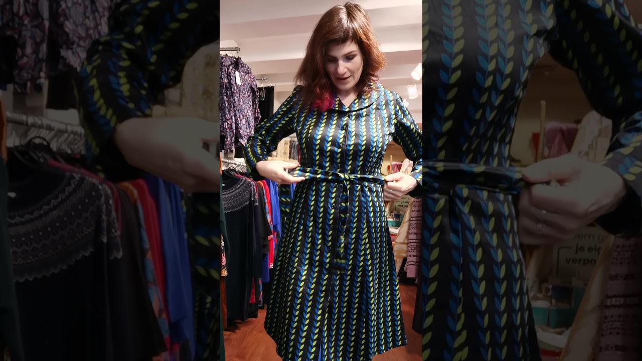 Pretty Vacant jurk met Zilch panty bij Diezijner