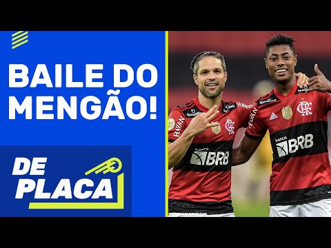 FLAMENGO GOLEIA o SÃO PAULO; PALMEIRAS LÍDER; HULK DECIDE; PRATA de RAYSSA LEAL |De Placa (26/07/21)