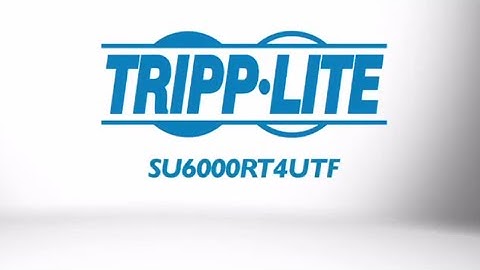 Tripp Lite SU6000RT4UTF SmartOnline UPS System