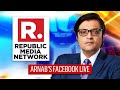 Arnab Goswami's LIVE On Republic's Facebook As Mumbai Police's Witch-Hunt Continues