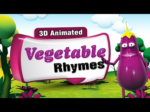 3D Rhymes Collection | 30 Nursery Rhymes Collection | Vegetable Rhymes Compilation | Rhymes Lyrics