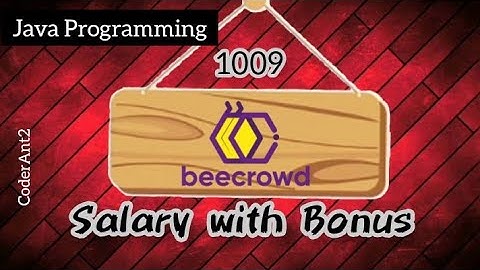 Beecrowd 1009 Salary With Bonus || Java || Beecrowd || Problem Solving