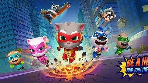 unicorn kingdom running game vs Talking Tom hero dash android #running #gameplay