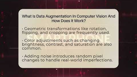 What Is Data Augmentation In Computer Vision And How Does It Work? - Talking Tech Trends