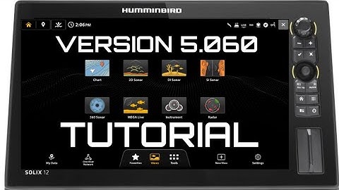 Humminbird Solix G3 & Apex 5.060 Update Tutorial