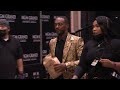 ANTHONY MACKIE Backstage At The 2022 GRAMMYs