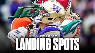 Top 5 landing spots for WR Denzel Boston in 2026 NFL Draft