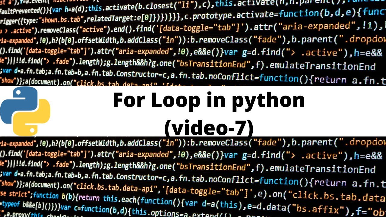 How To Use For Loop In Python| For Loop In Python - YouTube