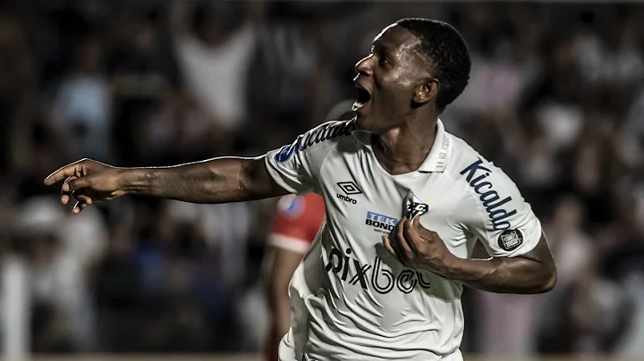 TODOS OS 5 GOLS DE BRYAN ANGULO PELO SANTOS