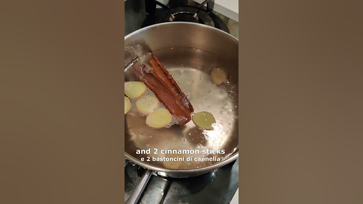 Ginger and cinnamon herbal tea #shorts