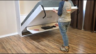 New Murphy Bed Desk Hardware from Easy DIY Murphy Bed by Easy DIY Murphy Bed USA 11,524 views 2 years ago 2 minutes, 46 seconds