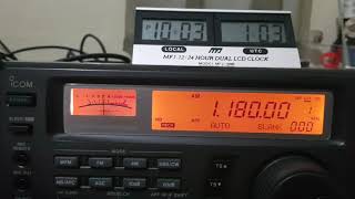 Icom R-8500/ Rádio Marti 1180 AM