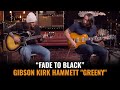 Fade to black metallica on a gibson kirk hammett greeny