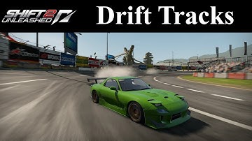 NFS Shift 2: Unleashed Tracks - Drift Tracks
