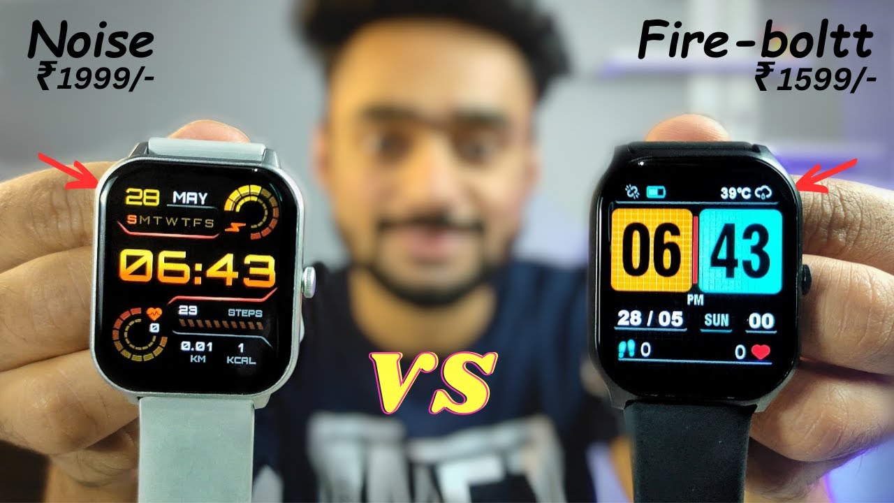 Noise VS Fire-boltt Smartwatch || Comparision & Long term review ⚡ best Smartwatch Under 2000