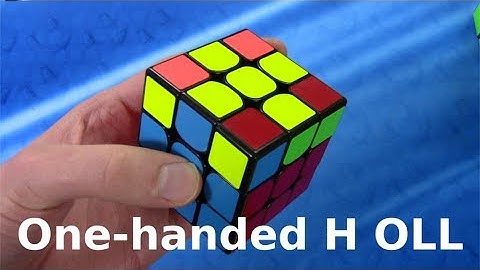 [#21] One-handed full OLL Fingertricks and Tutorial (H)