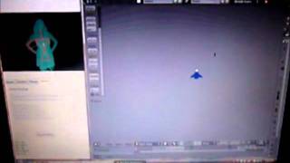 Moving Spaceship in Blender Game Engine with Kinect