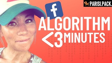 Understand FACEBOOK ALGORITHM In Less Than 3 Minutes #facebookalgorithm