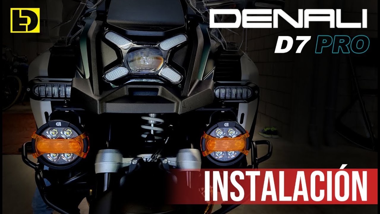 BMW R1300GSA 👉 Instalación completa Denali D7 PRO