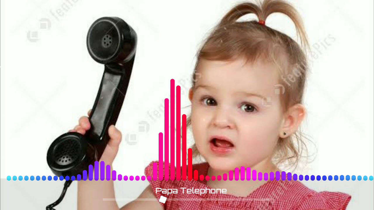 Papa Telephone Cute Baby Voice Ringtone ☺️ Baby Voice Ringtone