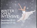 OBA Winter Intensive Dec 20th-30th, 2021 - Promo Video