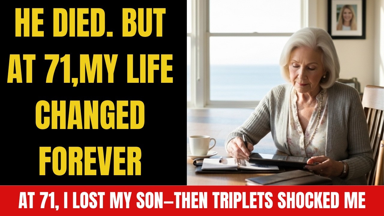 When I turned 71, I had millions in the bank. That’s when my only son died in a car accident....