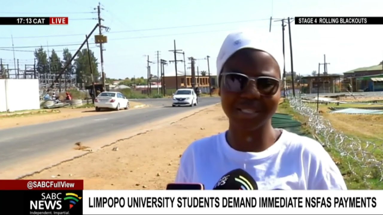 Limpopo University students set a security guardhouse alight YouTube