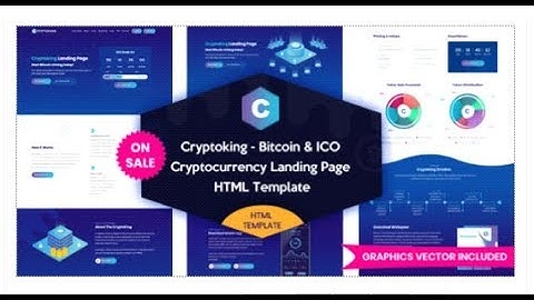 Cryptoking - Bitcoin & ICO Cryptocurrency Landing Page HTML  | Themeforest Templates