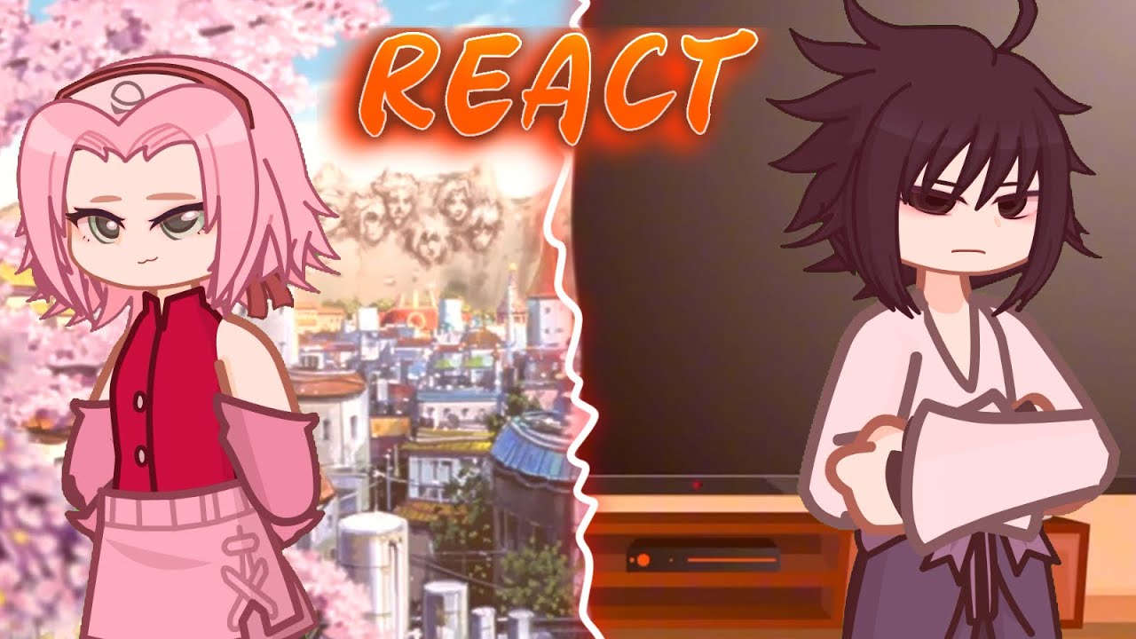 '' ꒰ENG DUB!꒱Team Hebi react to Sakura Haruno | SasuSaku '' ୨୧