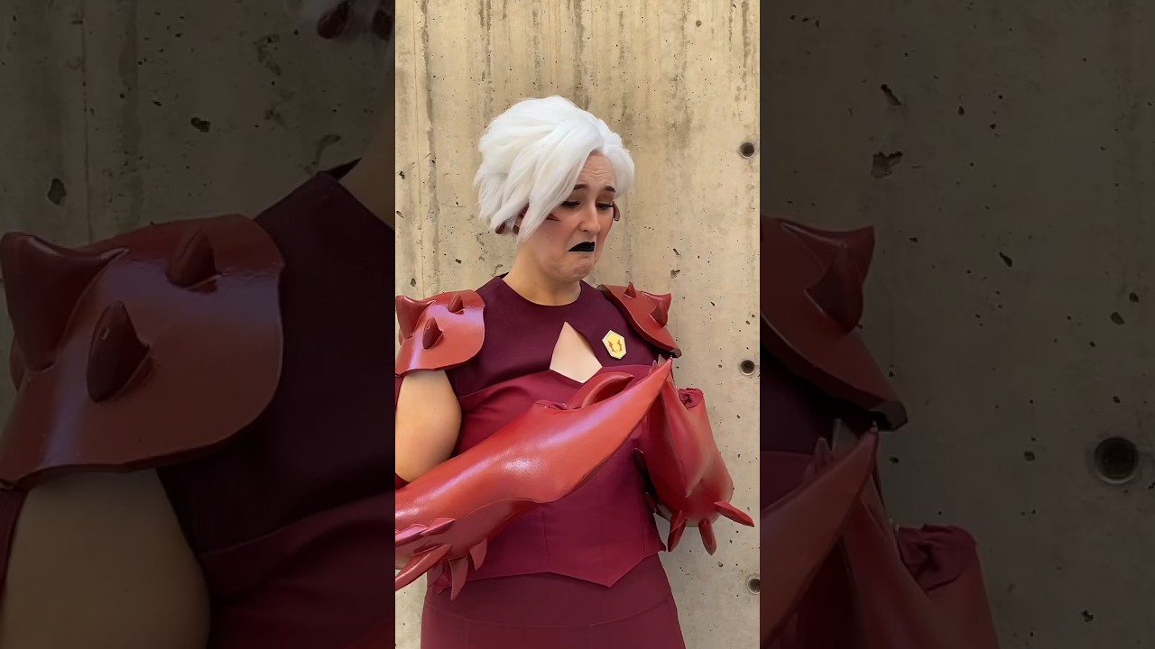 We must protect Scorpia at all costs ❤️ - She-Ra cosplay w/ ​⁠@safeforworkcosplay 💫