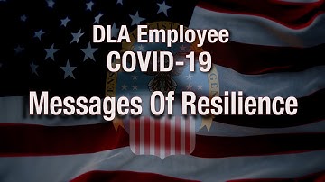 Carlos Chapman, DLA Disposition Services, COVID-19 Message of Resilience (open caption)