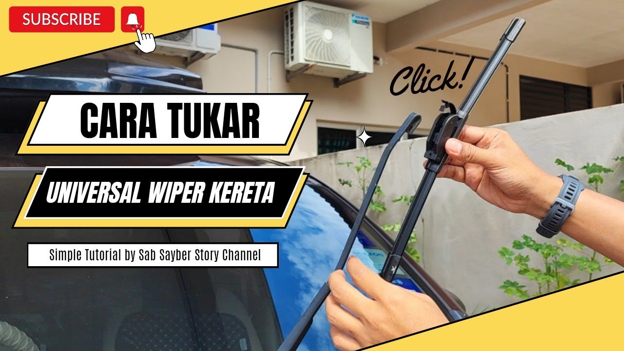 Cara tukar wiper kereta tutorial diy ertiga YouTube