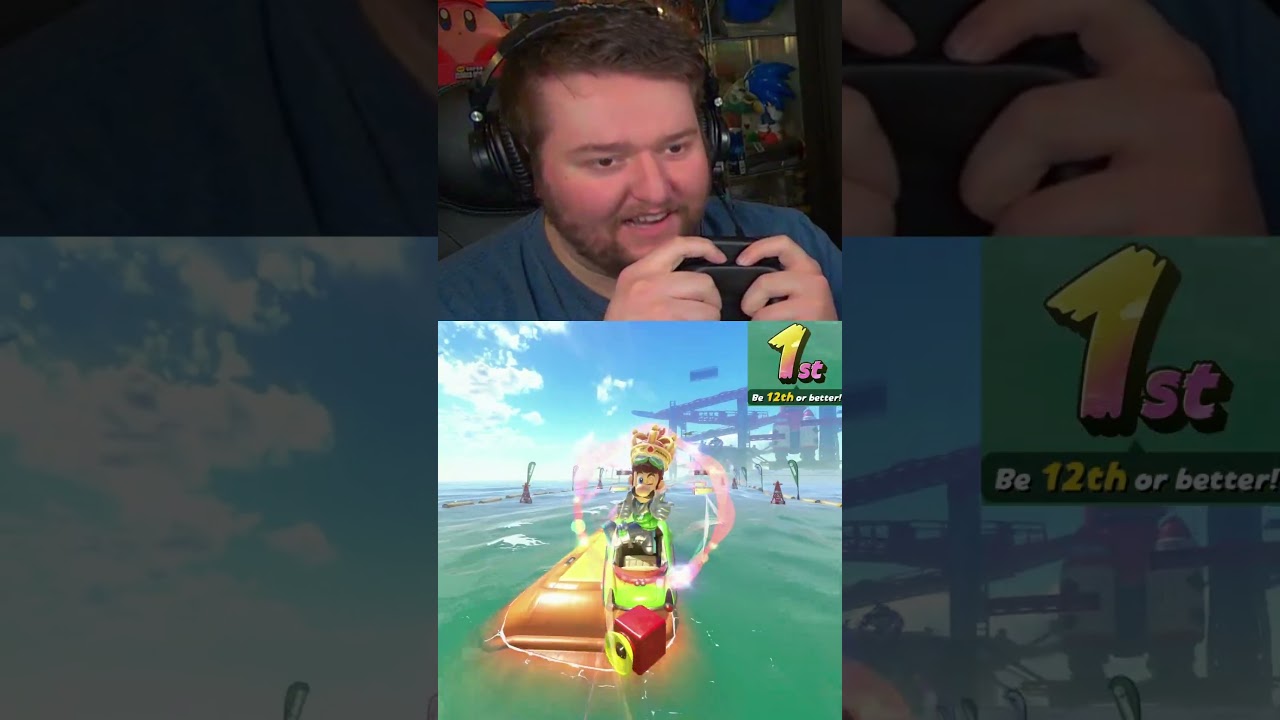 READY FOR THE BLUE SHELL