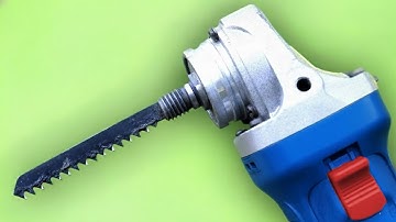 Why is it not Patented? Insert Saw Blade into the Angle Grinder you and be Amazed! Creation 11