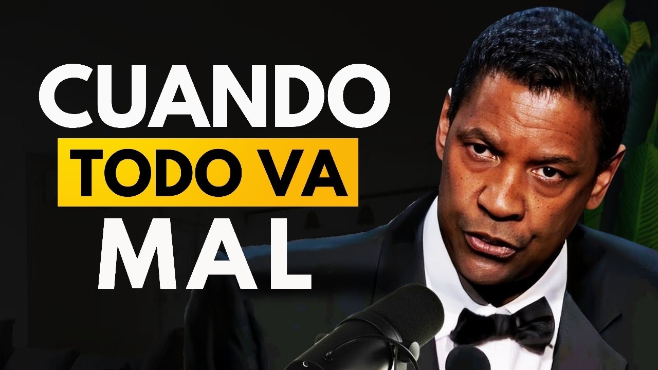 TODO lo QUE PASA es PORQUE DIOS LO PERMITE | Discurso INSPIRADOR de Denzel Washington
