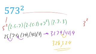 Squaring 3-digit numbers (Math Technique)