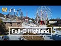 [4K/Binaural] Fuji-Q Highland Walking Tour: The Thrill Ride Amusement Park - Yamanashi Japan