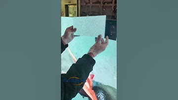 Have you ever seen flexible led display, it can be designed into any shape you want#shorts