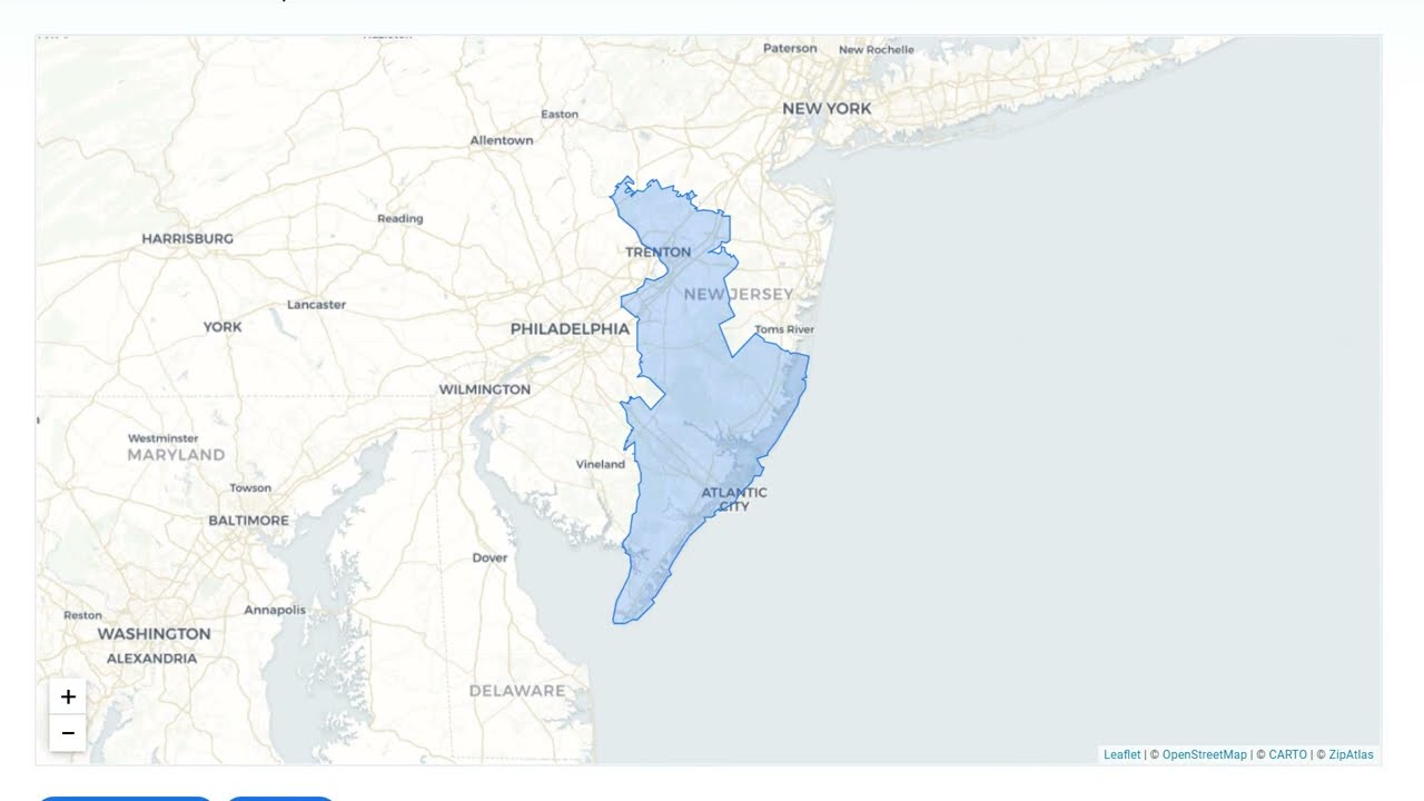 609 Area Code (New Jersey) Social & Economic Profile
