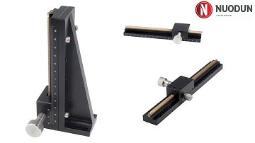 Long Travel Manual Linear Slides -XZ Axis  Rack and Pinion Translation Stage