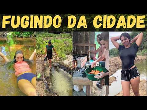 ROÇA PRIMITIVA: como é morar no meio do mato. Coragem ou loucura?