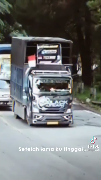story wa truk new black team || story wa terbaru